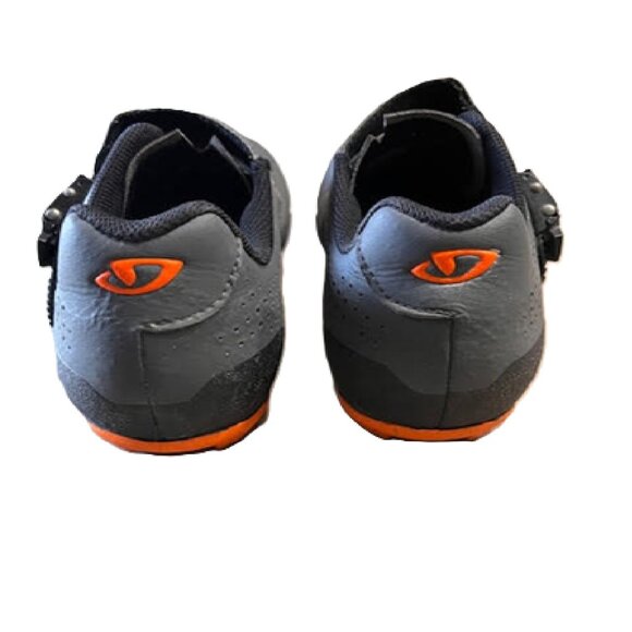 Giro Privateer R Cycling Shoes MTB 42 Men\'s US 9  Dark Shadow Flame Orange main image 4